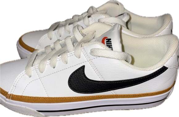Nike Shoes - Nike Court Legacy Next Nature Women's White/Desert Ochre/Black Dh3161-100